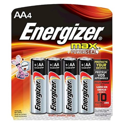 Energizer AA 1.5V Battery (pkt/4pc)